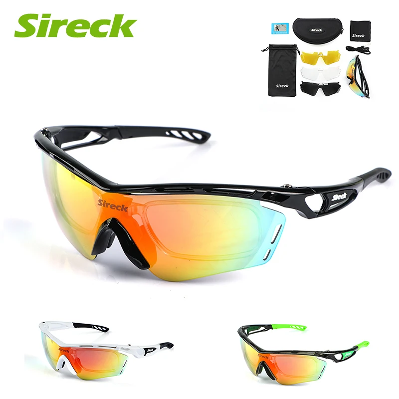 Sireck фотохромные очки Поляризованные спортивные солнцезащитный UV400 Спорт на