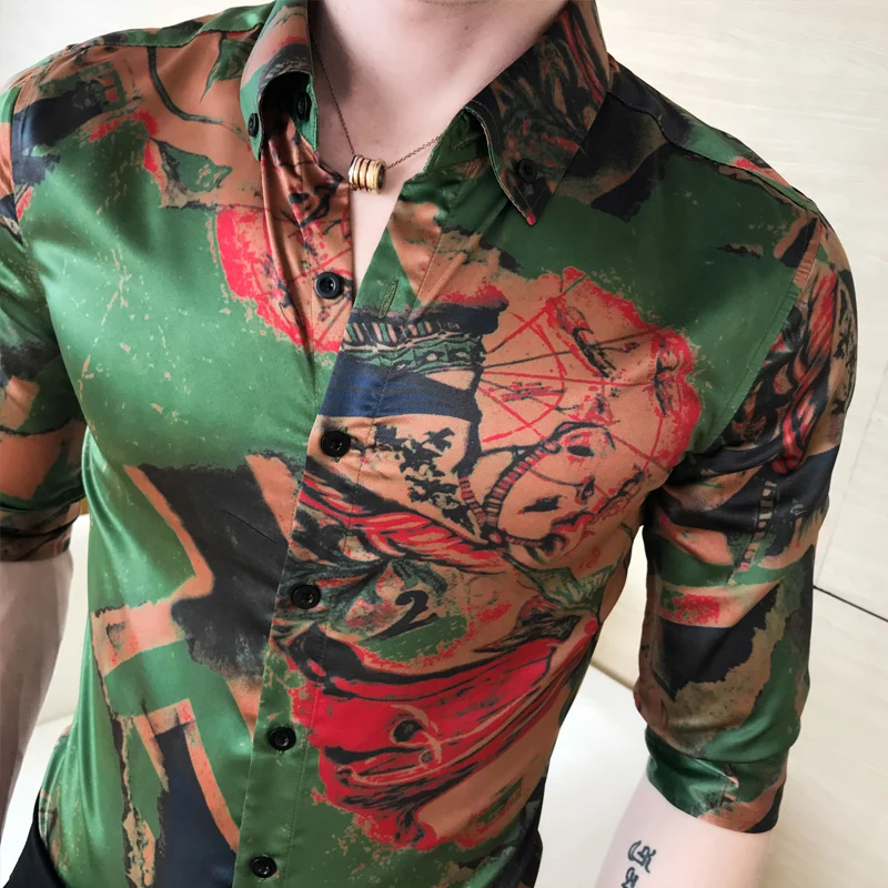 Мужские Гавайские рубашки с коротким рукавом мужские летние camisa masculina модные