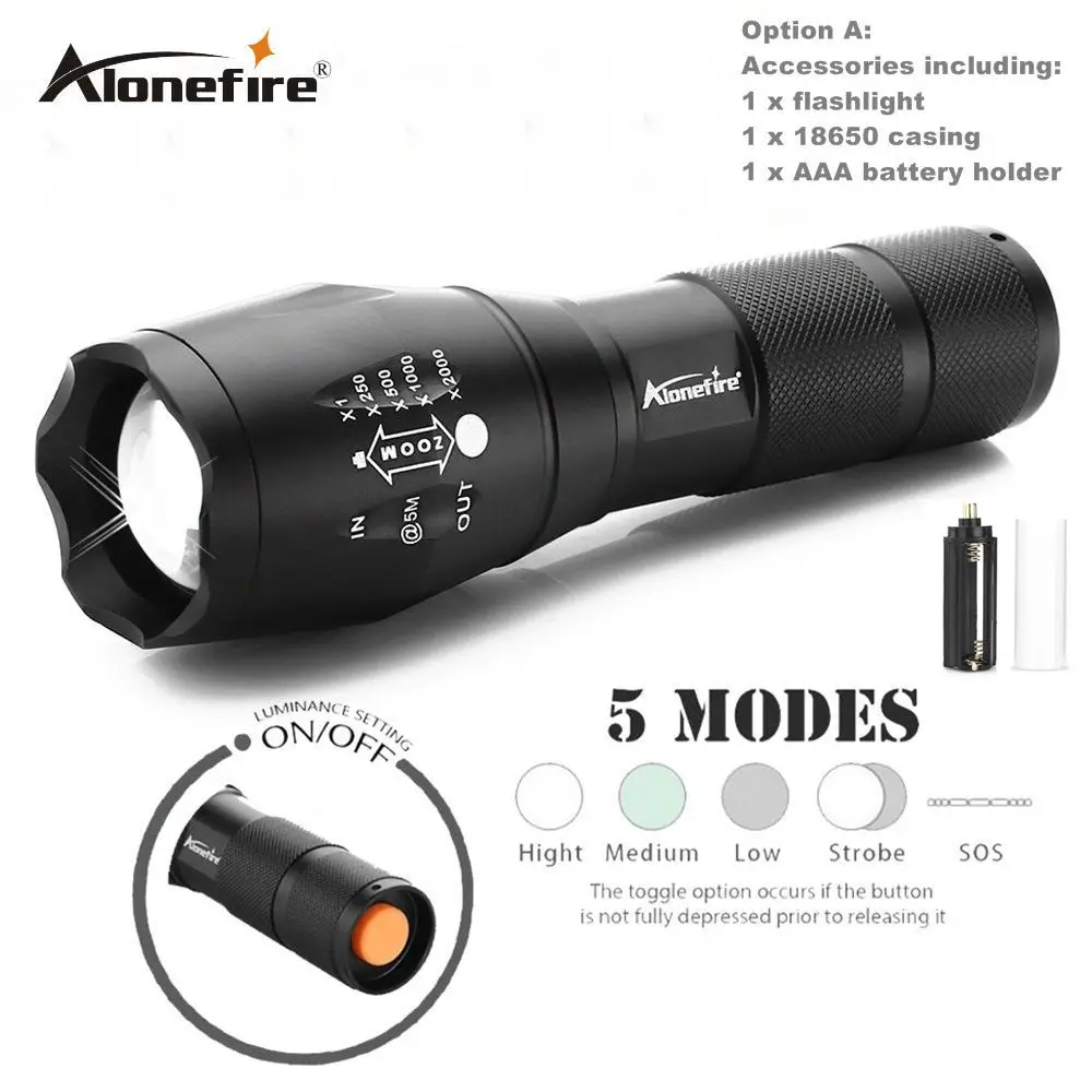 outdoor flashlight Мощный светодиодный светильник G700 Cree XML T6 U3, светодиодный алюминиевый водонепроницаемый фонарь для кемпинга, тактический светильник AAA 18650, перезаряжаемый аккумулятор - Испускаемый цвет: outdoor flashlight