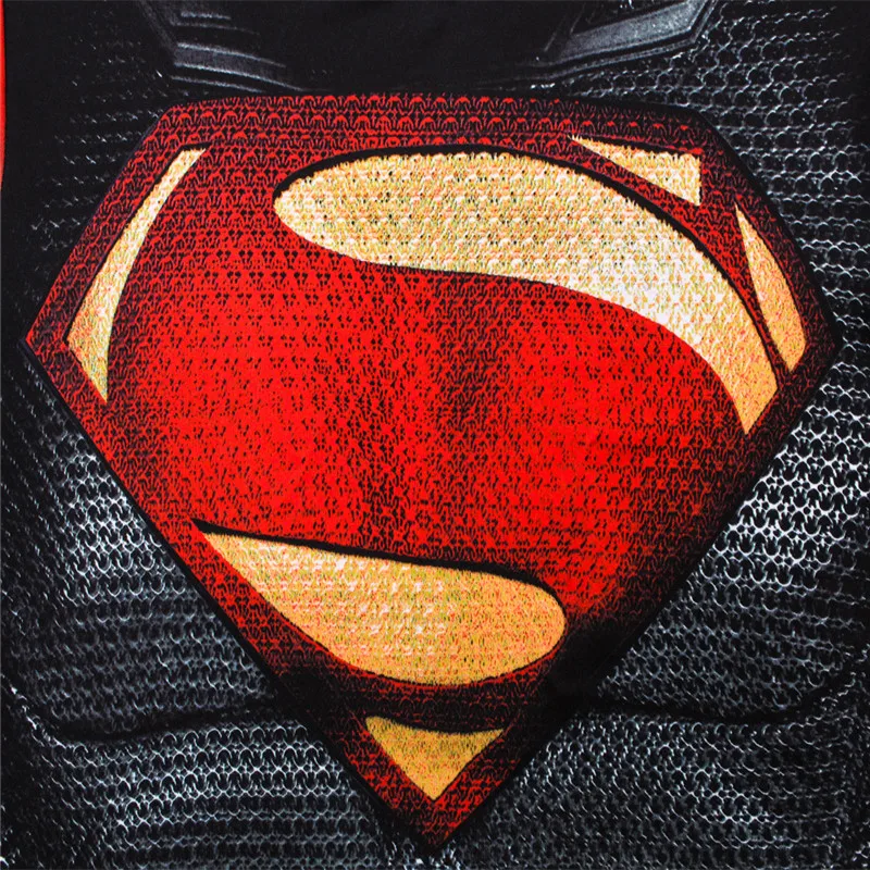 Новая мужская рубашка для фитнеса fajas нижнее белье колготки супергерой череп