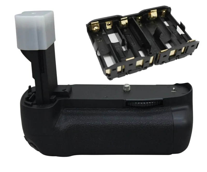 Фотография BG E7 с аккумулятором для Canon EOS LP E6 BGE7 7D SLR цифровая камера|battery grip|battery grip