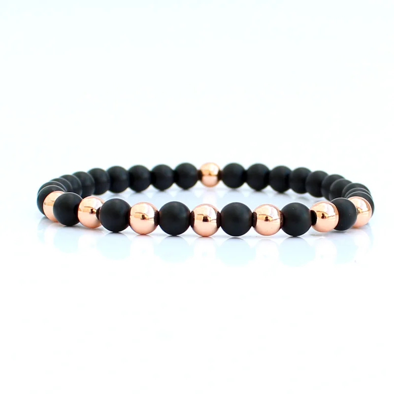 charm bracelet 6 мм браслет с каменными бусинами Модные мужские ювелирные изделия летние браслеты для женщин Pulseira очаровательные специальные подарочные браслеты Hombre Новинка - Окраска металла: charm bracelet