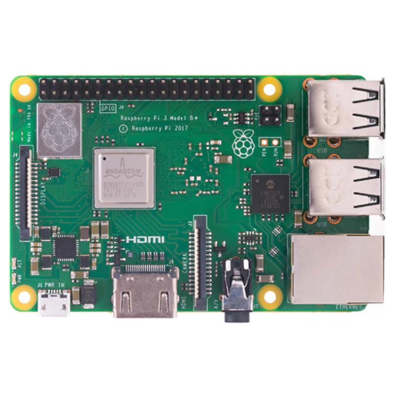 Новый Raspberry Pi 3 Модель B + (B плюс) комплект 4 ядра 1 ГГц 64 бит Процессор с Алюминий