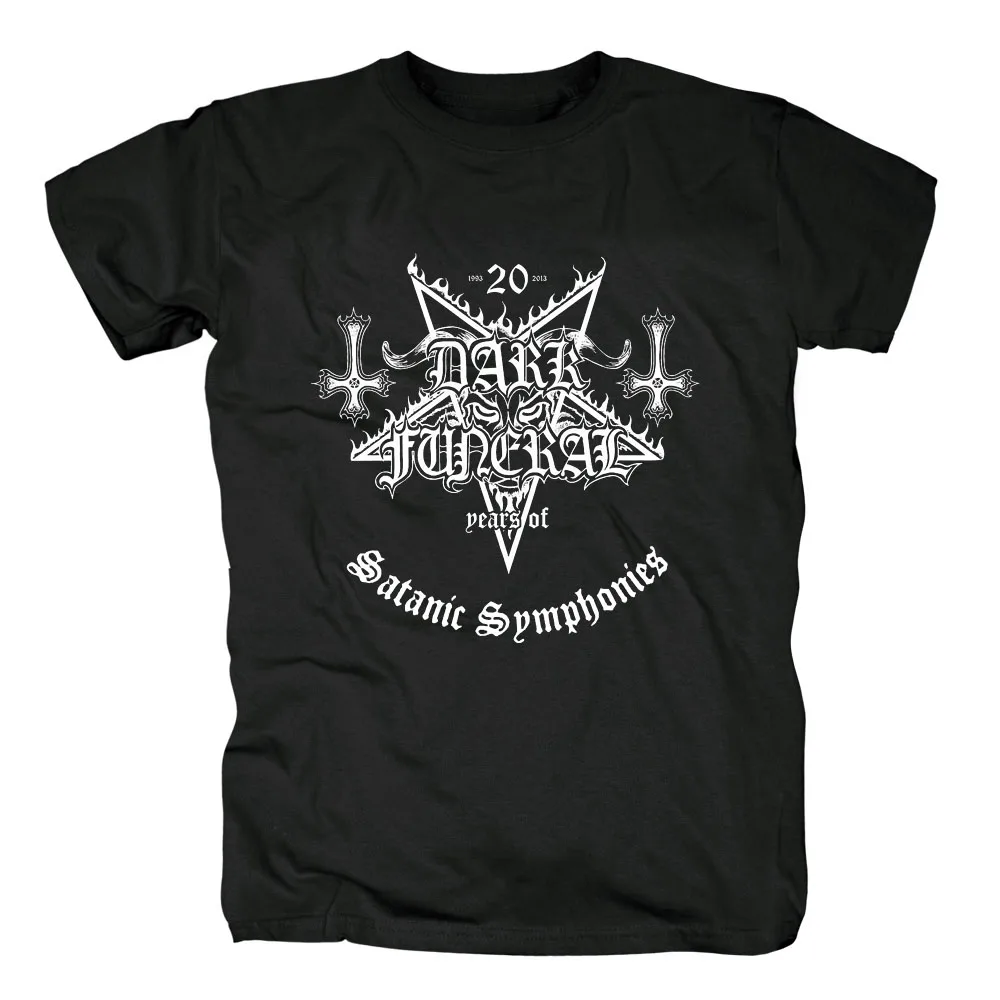 Bloodhoof темная похоронная рубашка L XL XXL черная металлическая хлопковая Футболка Азиатский размер