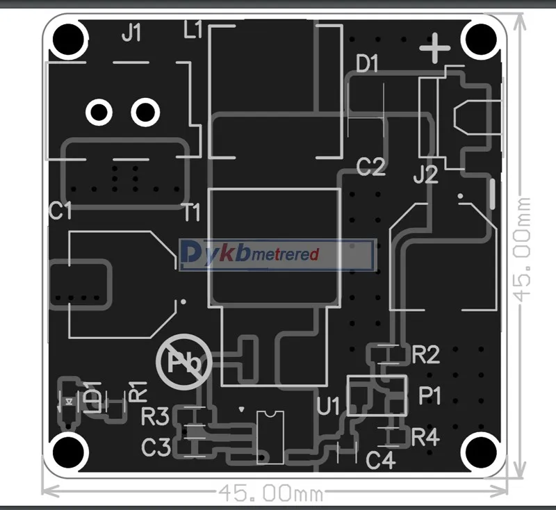 Dc 12V до 170V 120 V-220 V DC boost высоковольтный модуль питания для Nixie ламповая светящаяся