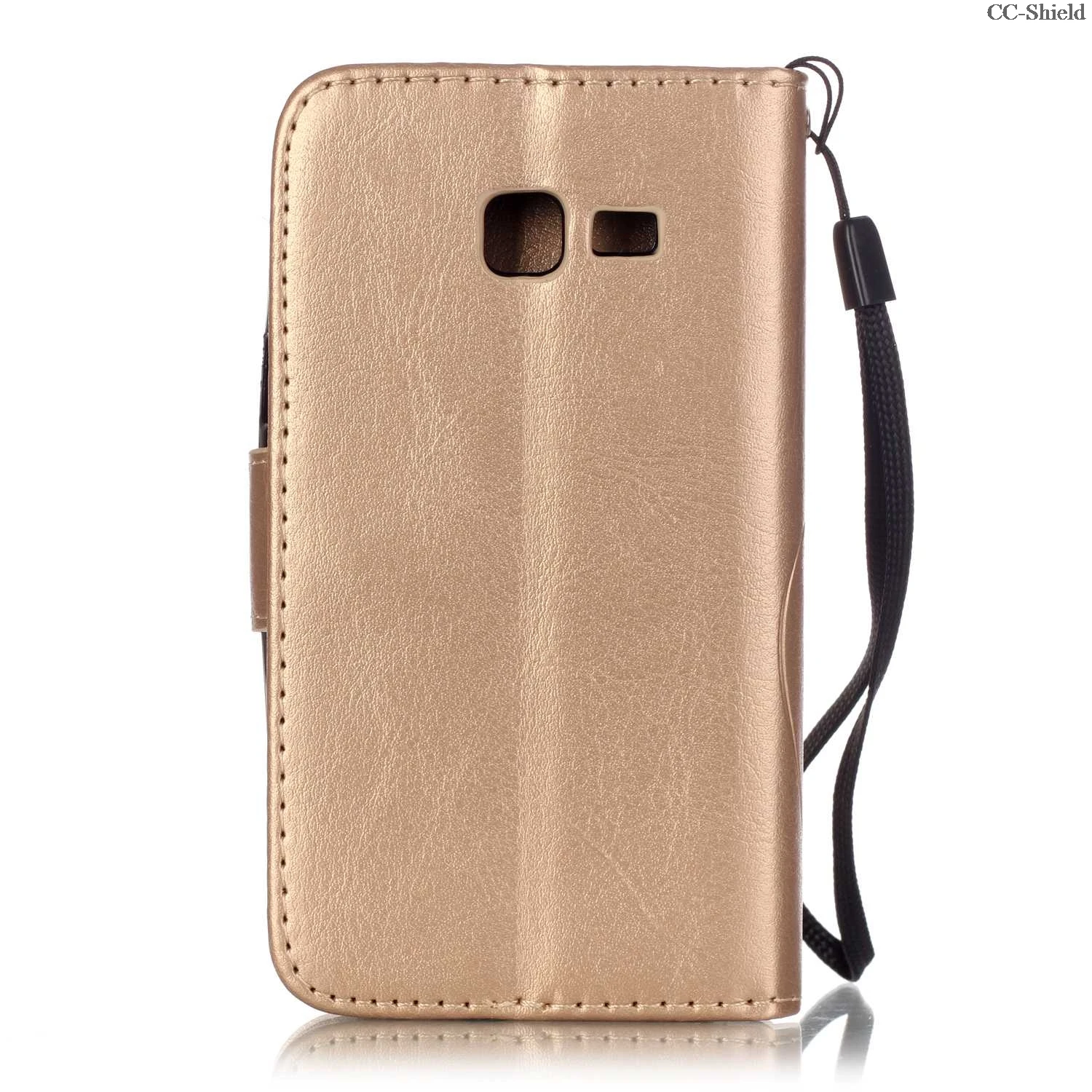Флип чехол для Samsung Galaxy Trend Lite S7390 S7392 GT S 7390 7392 модный кожаный телефона с отделением