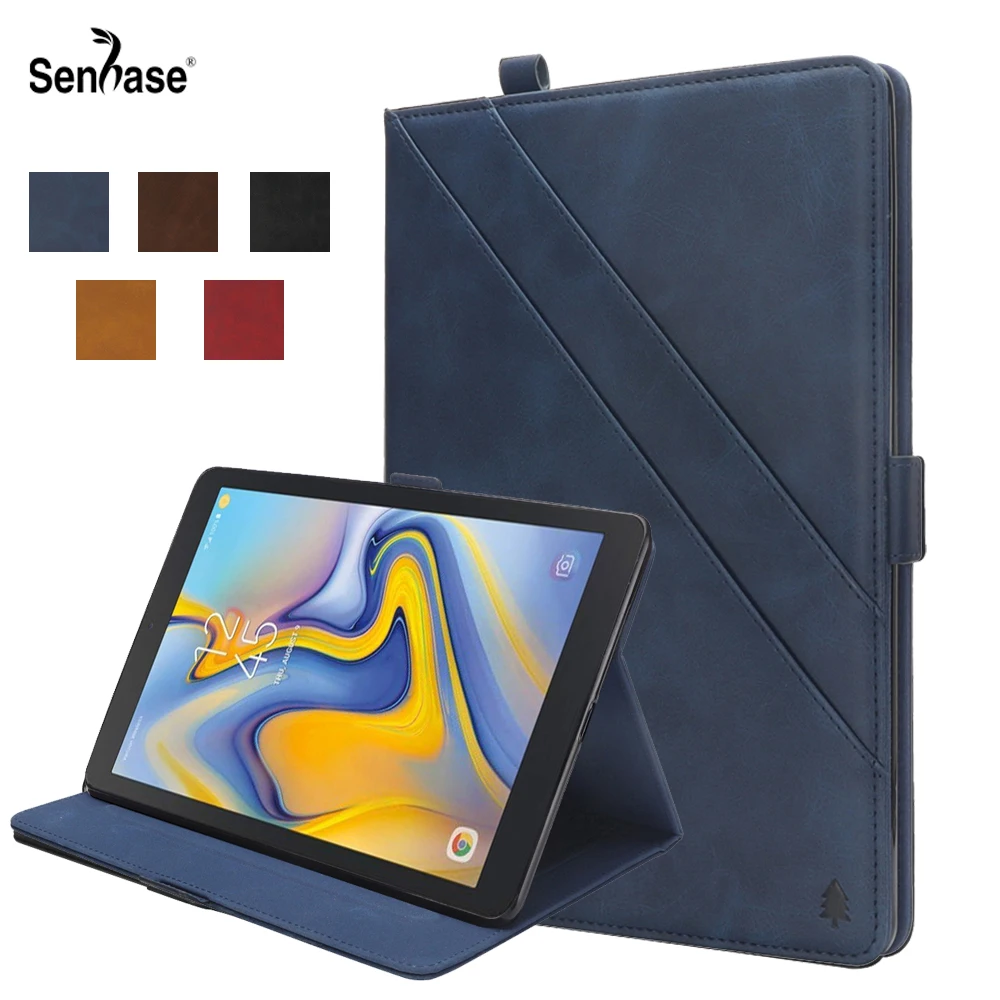 

High Quality PU Leather Card Slot Flip Stand Tablet Cover For Samsung Galaxy Tab A 8.0 inch 2018 T387 SM-T387W SM-T387V Case