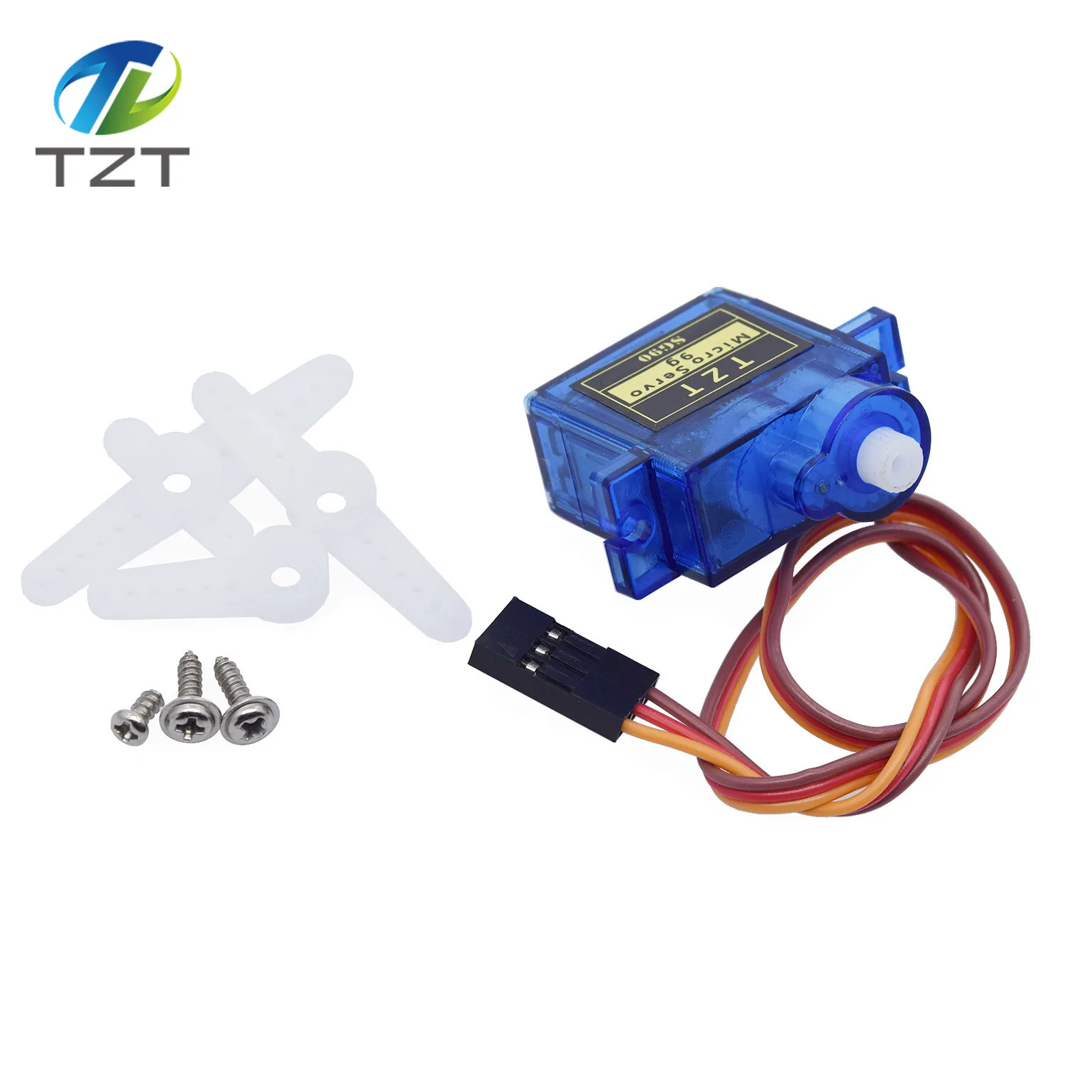 TZT умная электроника 1 шт. Rc Мини Микро 9 г 1,6 кг сервопривод SG90 Для RC 250 450 Вертолет самолет автомобиль Лодка