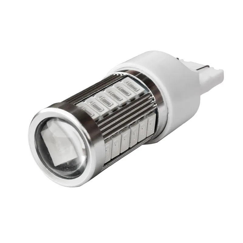 2 шт. Автомобильные светодиодные лампы T20 7443 W21/5W 33 SMD 5630 5730 21/5 Вт|7443 w21/5w|t20 7443led car |