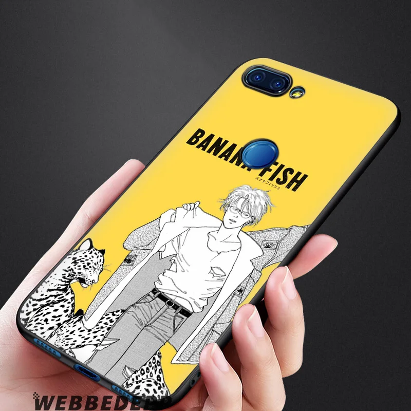 WEBBEDEPP Banana Fish Soft Case for Xiaomi 9 8 SE 6 A1 A2 Lite MIA1 MIA2 MI8 MI6 MAX 3 POCOPHONE F1 Cover |