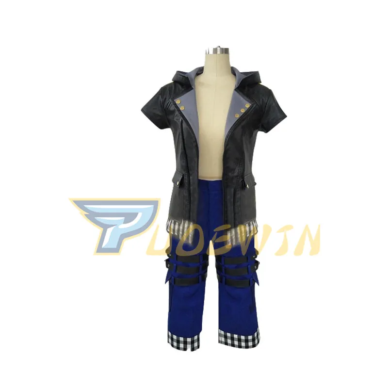 Игра Kingdom Hearts 3 III Riku Косплей Костюм Униформа костюм на заказ любого размера