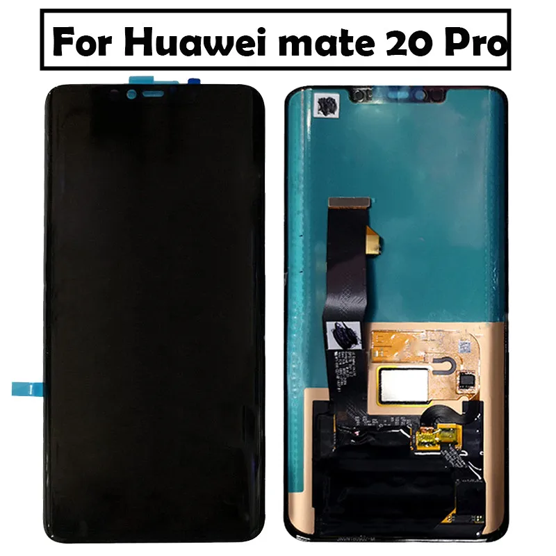 Original LCD 6.39&quot For Huawei mate 20 Pro Display Touch Screen Digitizer lcd Assembly Replacement with fingerprint | Мобильные