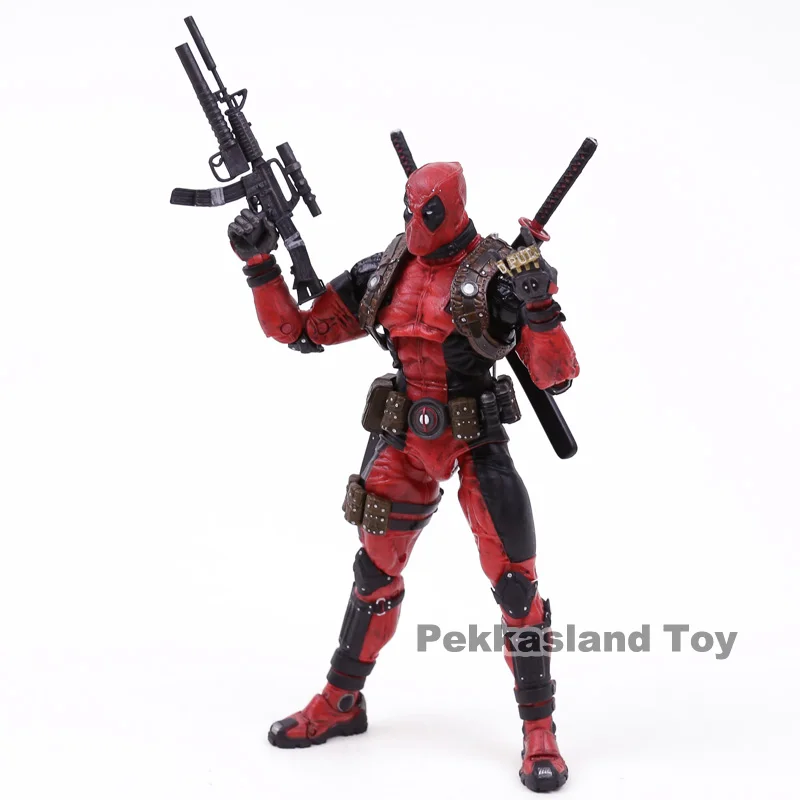 NECA Дэдпул конечный коллекционер 1/10 масштаб Epic Marvel ПВХ фигурка Коллекционная модель игрушки