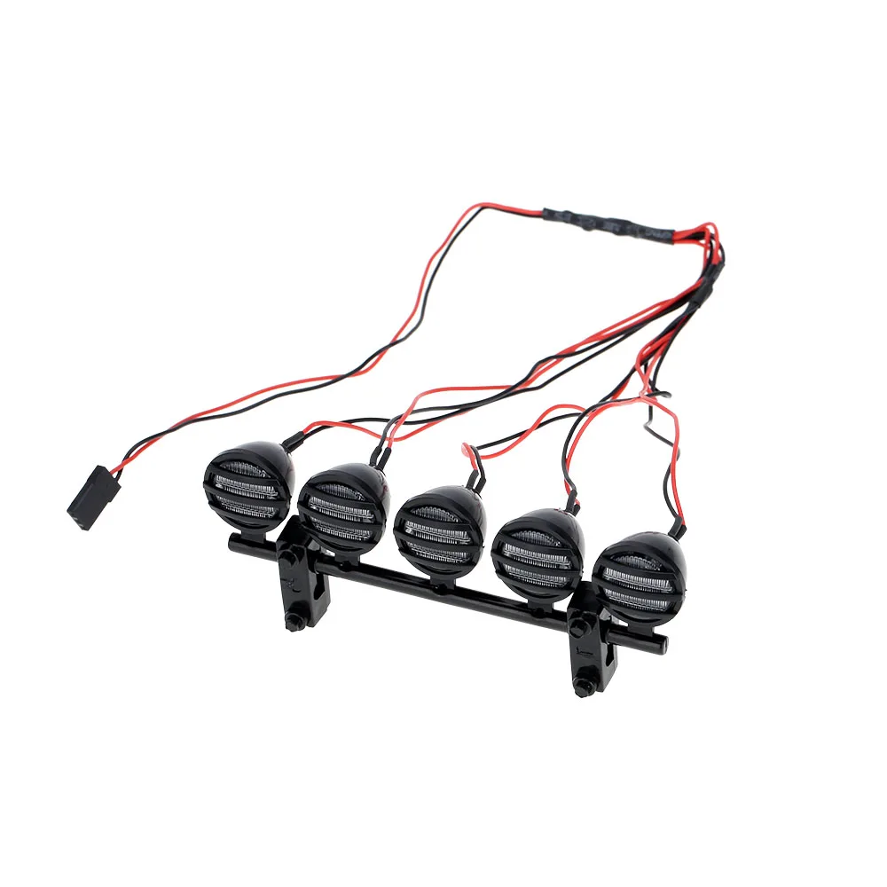 G.T.POWER набор световых полос для крыши 5 точесветильник ильников 1/10 RC Crawlers|light
