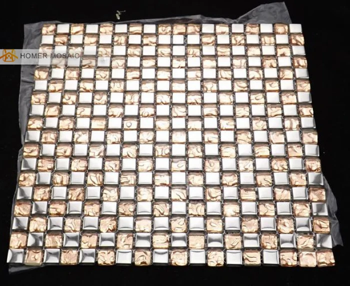 Бесплатная доставка! Розовая Смешанная серая стеклянная мозаичная плитка 12x12