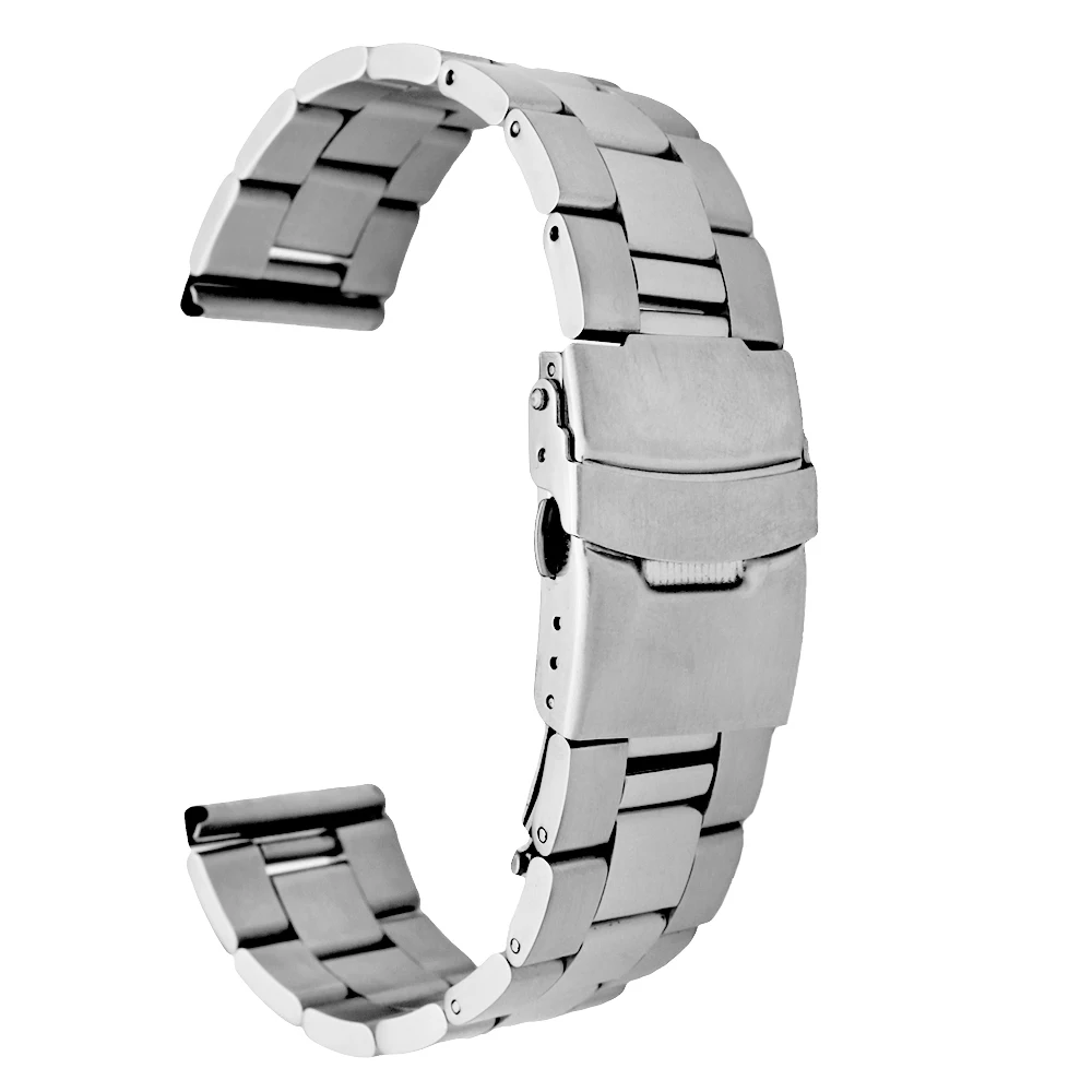22 мм ремешок для часов из нержавеющей стали Samsung Gear 2 R380/R381/R382 мужской и женский