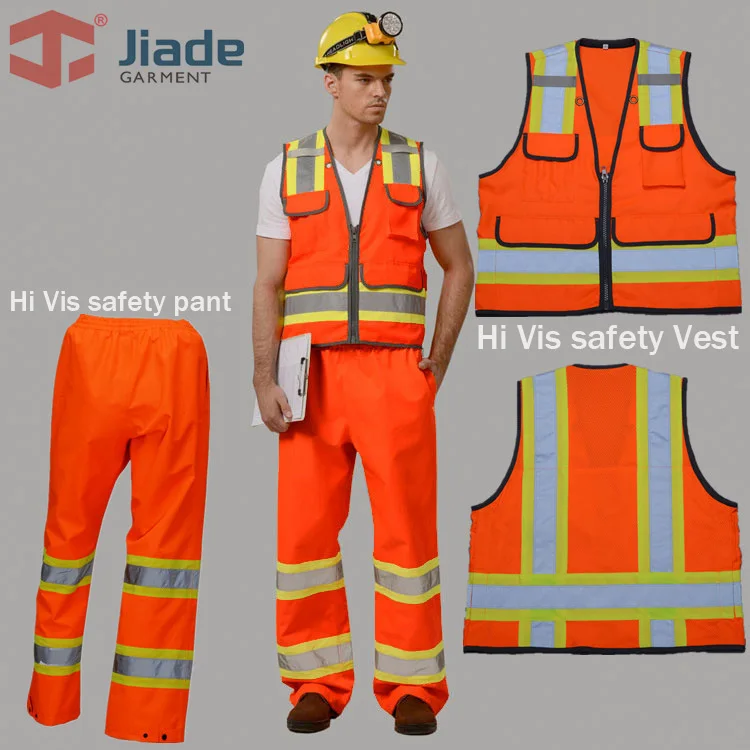 Высококачественный светоотражающий жилет Jiade рабочая одежда для улицы