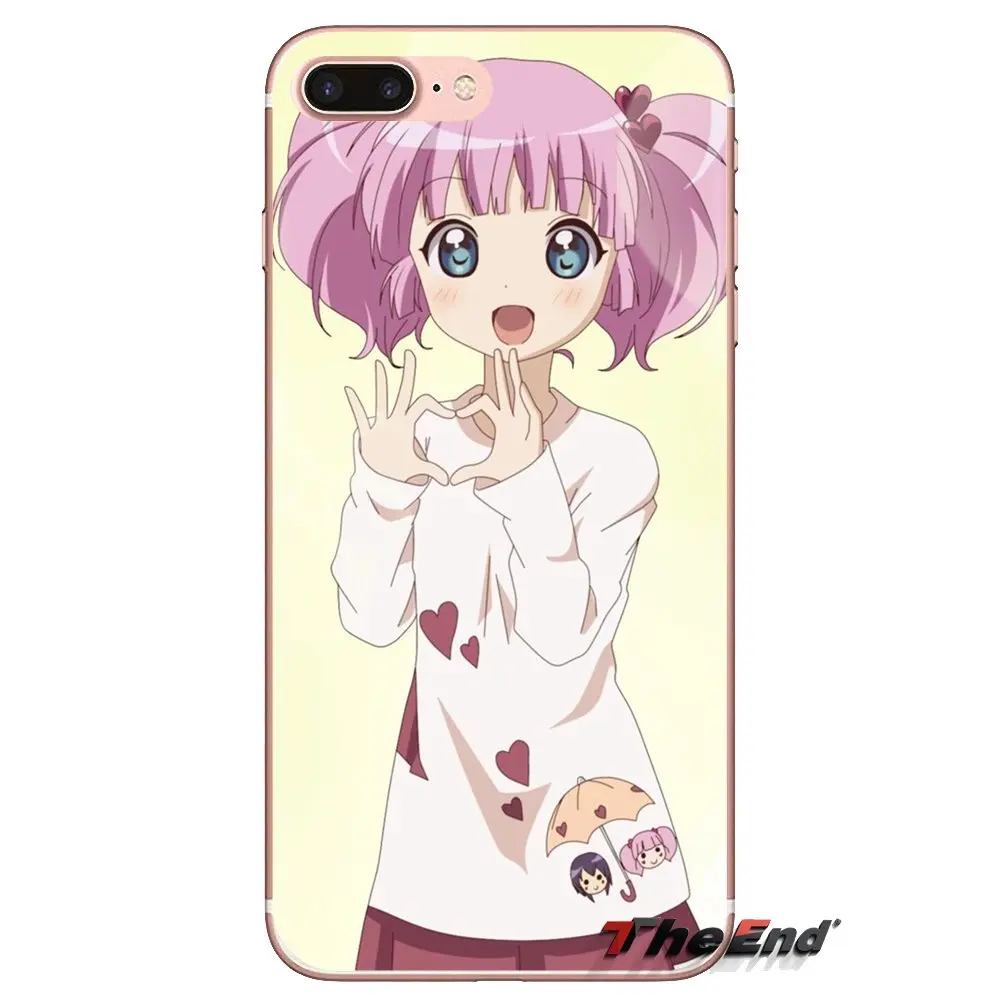 Yuru Yuri Nachuyachumi прозрачные мягкие чехлы для iPod Touch Apple iPhone 4 4S 5 5S SE 5C 6 6S 7 8 X XR XS Plus MAX |