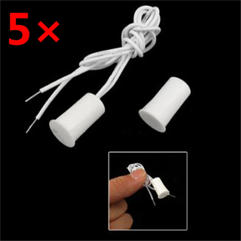 Встраиваемые магнитные датчики для окон и дверей проводной тростниковый