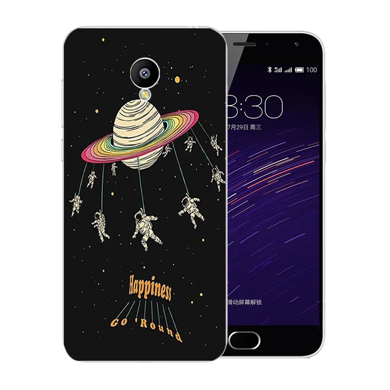 5 0 дюйма для Meizu M2 Mini чехол телефона мягкий TPU прозрачный силиконовый задней