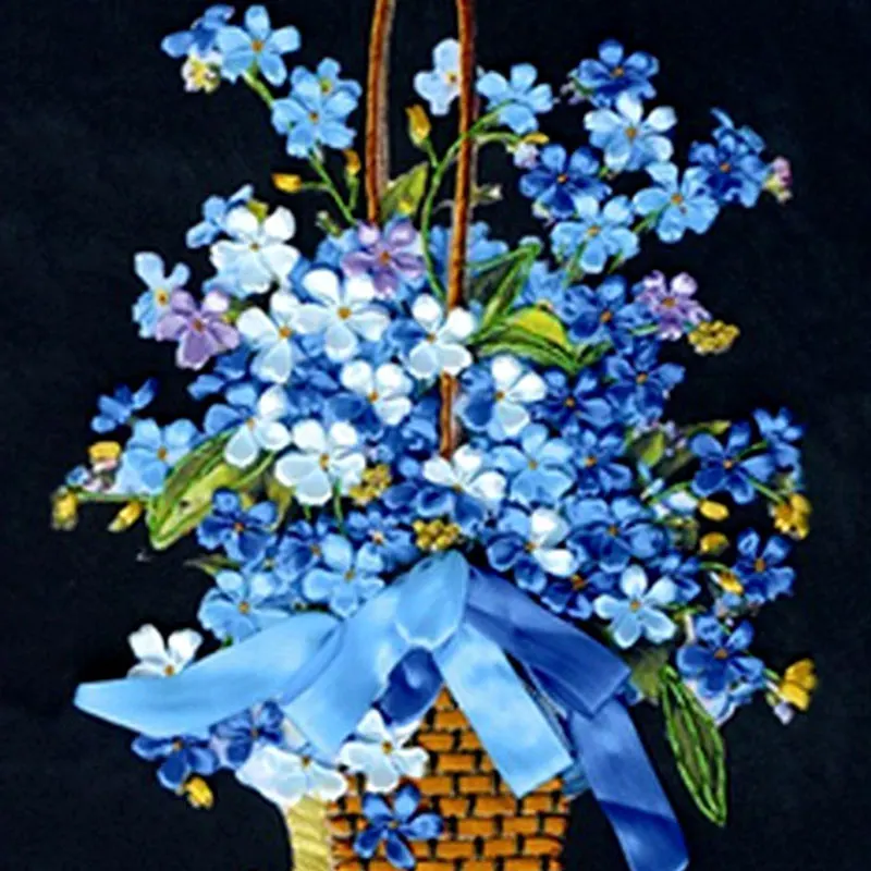 50X45cm синий самый горячий Рукоделие 3d вышивки крестом комплект незаконченная