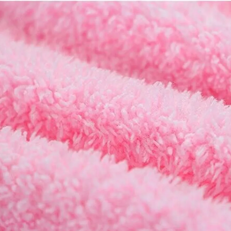 

Coral Velvet Quick Hair Drying Hat Absorbent Cute Shower Cap Female Hair Shampoo Shower Caps Hood Women Bath Cap Shower