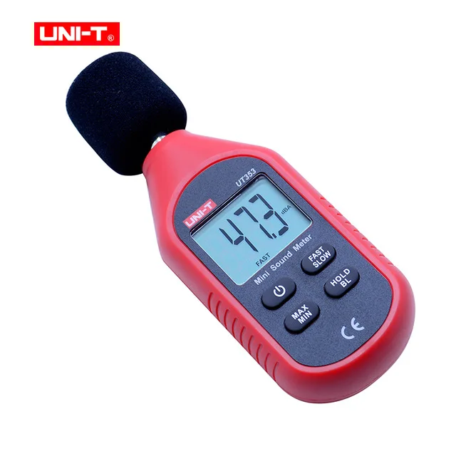 UNI T Мини Light Meter Цифровой Люксметр UT333 UT353 UT363 UT383 цифровой термометр гигрометр