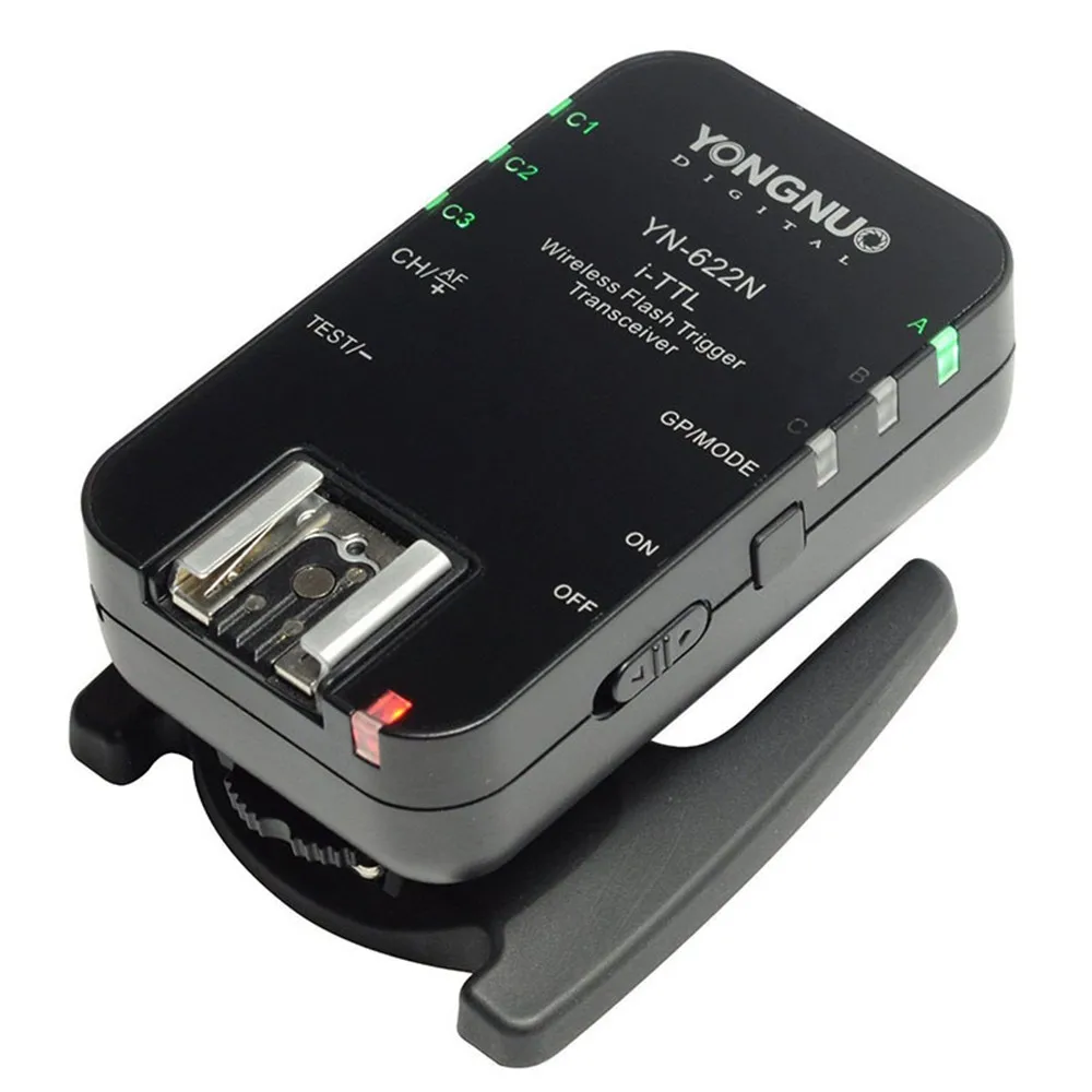 Беспроводной контроллер вспышки Yongnuo 622NKIT 622N RX Reciver i TTL HSS 2 4G 1/8000s со светодиодным