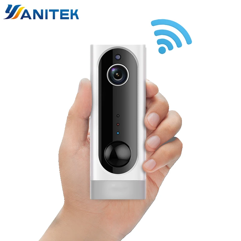 Беспроводная ip камера без проводов 1080p HD WiFi наблюдения 2.0MP Домашняя безопасность