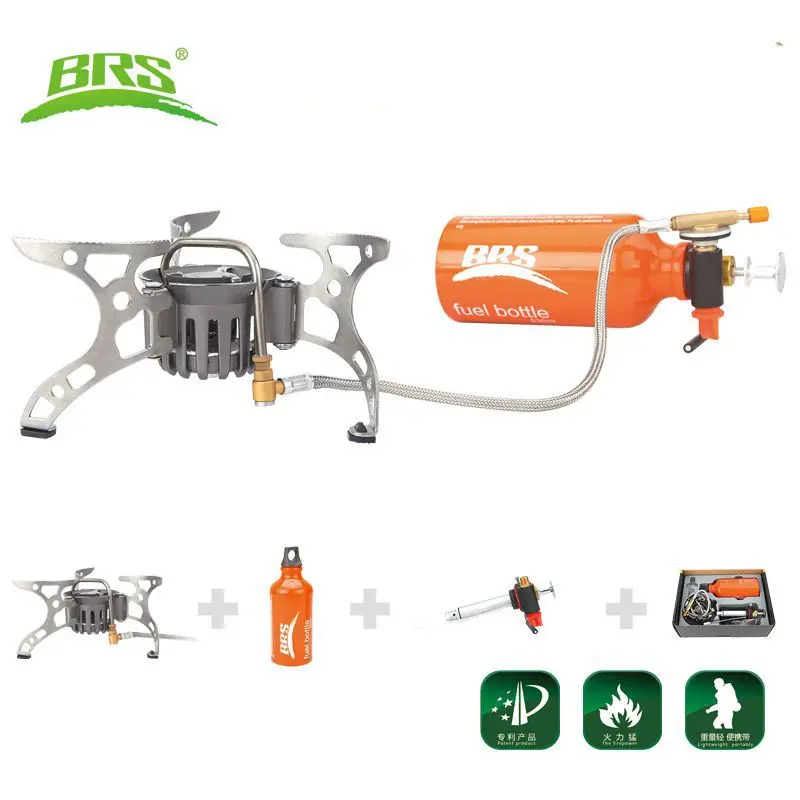BRS Outdoor Portable Oil Gas Stove Cooking Cooker Multi Fuel Stoves Camping For Backpacking Hiking Picnic brs-8 |