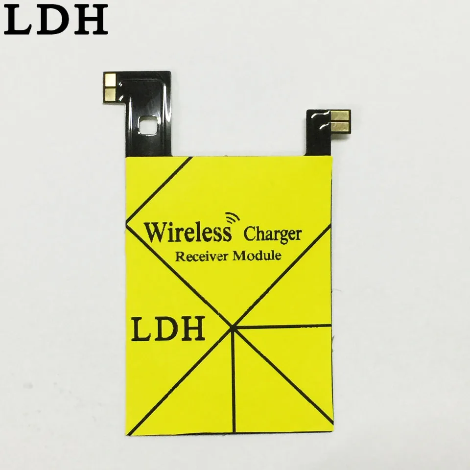 Тонкий Qi Беспроводное зарядное устройство наклейка для зарядки приемник с NFC IC