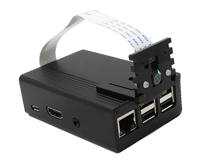 Raspberry Pi 3 Model B Plus металлический чехол/чехол из алюминиевого сплава, корпус Raspberry Pi 3 B+/3B