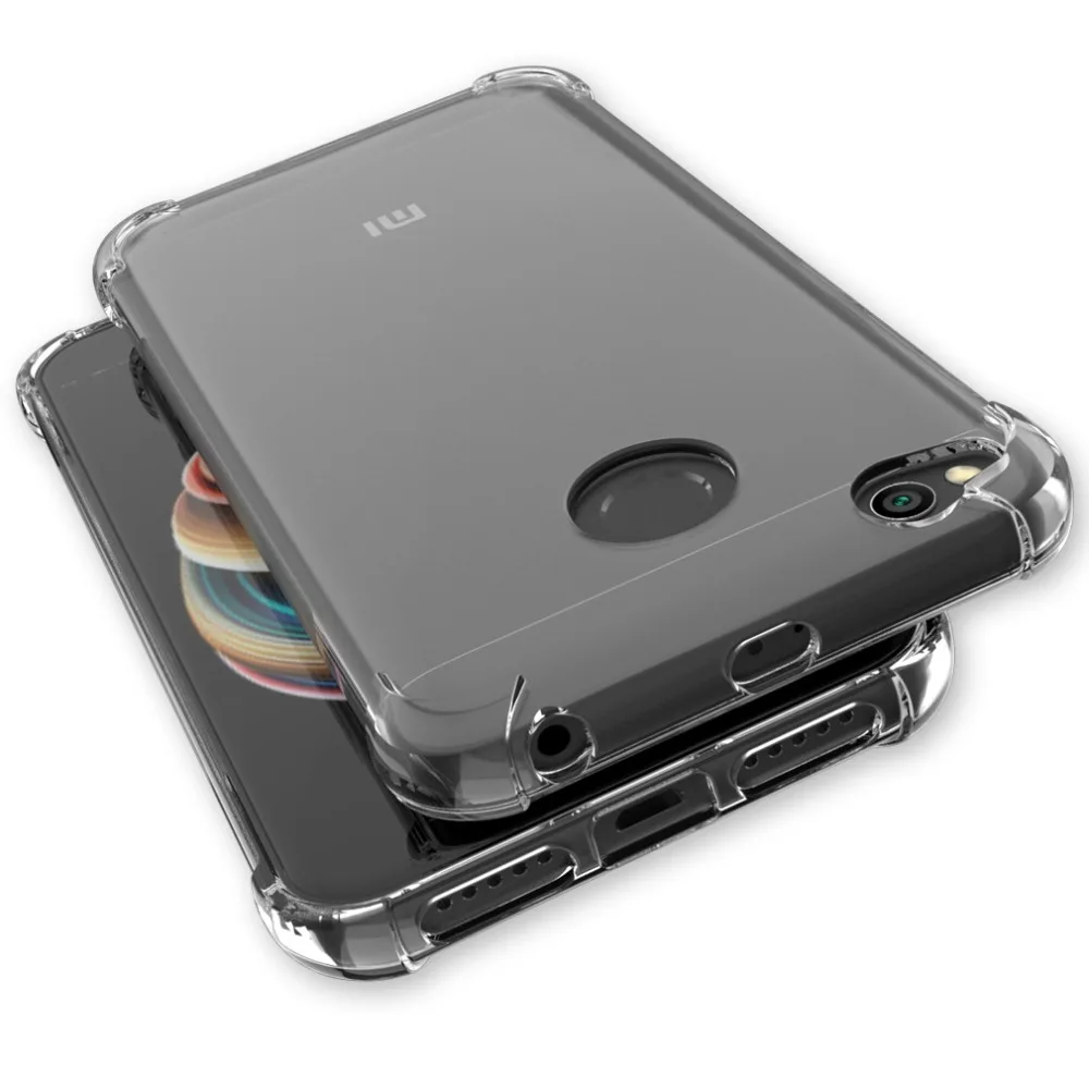Clear Case For Xiaomi Redmi Note 4X 4 6A 5a Prime 5 6 7 Pro Transparent Cases Mi A2 6X A1 8 Lite 9 SE Pocophone F1 Coque |