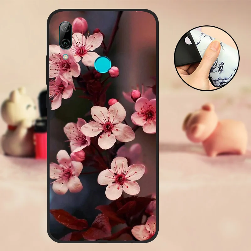 T34 P Smart Coque для huawei PSmart чехол силиконовый черный ТПУ 6," для huawei P Smart Чехол для мобильного телефона мягкий - Цвет: T34