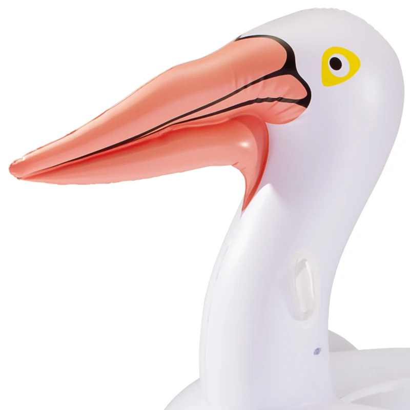 Гигантский надувной плавающий бассейн Pelican 152 см новейший Белый лебедь