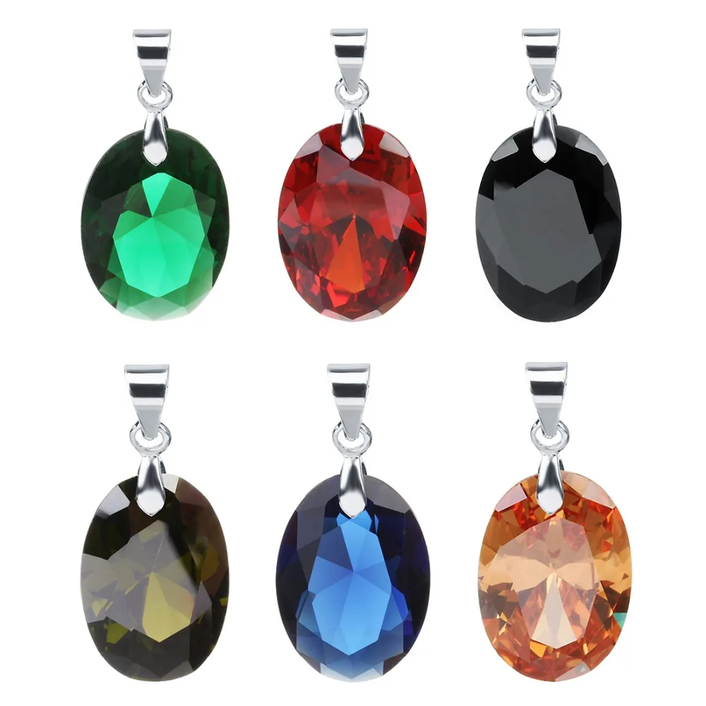 New Blue Crystal Stone Bead 2pcs/lot 10*14mm Natural Zircon Charm Handmade Pendants DIY Necklace Making Jewelry Findings | Украшения и