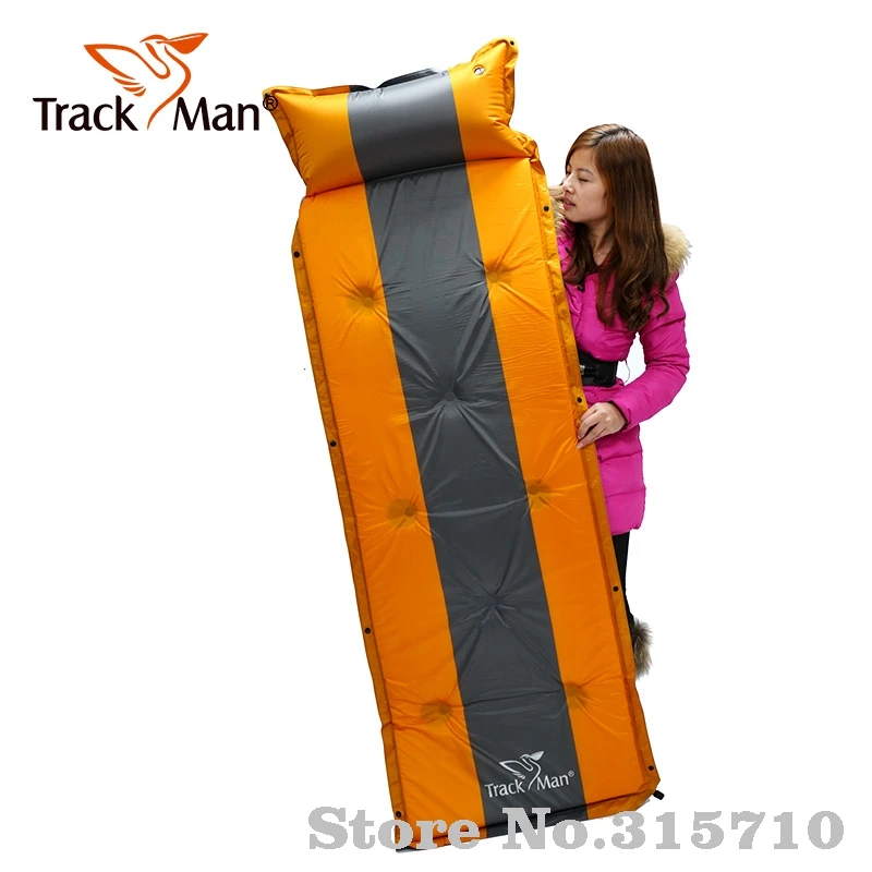 Туристический Самонадувающийся коврик для одного человека с подушкой 3