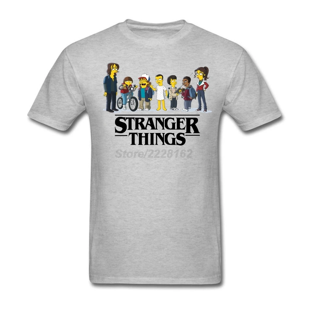 Футболка сделай сам для мужчин странные вещи Фантастика ужасы футболки Harajuku