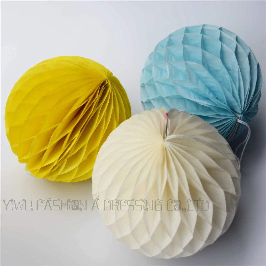 

16 Colors Available!! tissue paper honeycomb core 8 inch(20cm) 12pcs/lot hanging honeycomb paper ball wedding party decorations