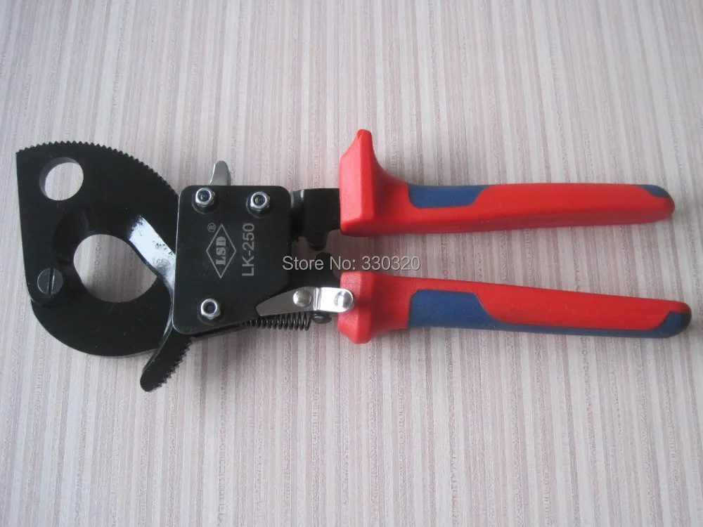 Электрический трещотка кабель резак для резки Cu/Al и провод Макс 240 мм2 LK-250