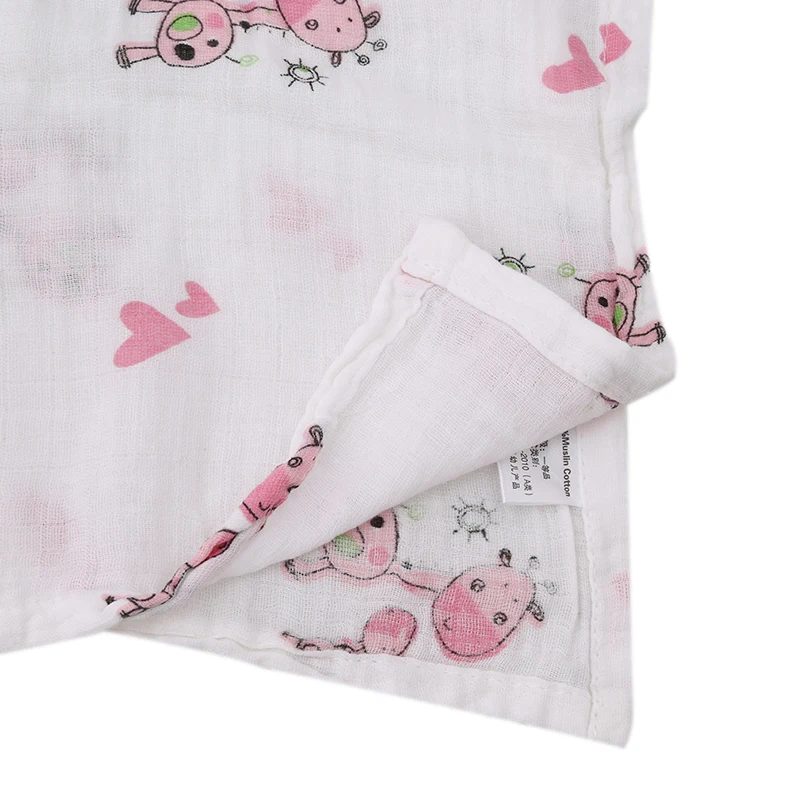 

Autumn Newborn Baby Blanket Supplies Infant Cotton Swaddle Towel Newborn Infant Super Soft Cartoon Blankets 105*105cm