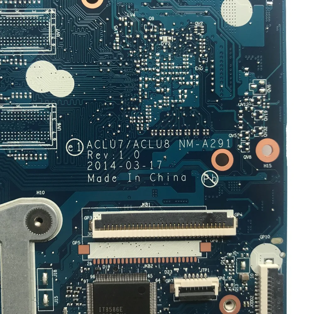 

KEFU Z50-75 Mainboard For Lenovo Z50-75 G50-75M G50-75 Motherboard ACLU7/ACLU8 NM-A291 Rev1.0 with A8-7100 CPU Test 100%