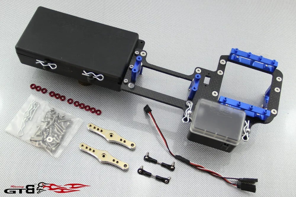 1/5 rc автомобиль газ GTB гонки Losi 5IVE T углеродные двойные сервоприводы большая