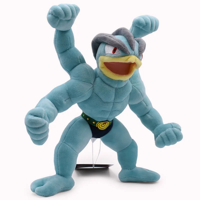 Machamp Аниме мультфильм кукла Machamp плюшевые мягкие игрушки отличный рождественский Peluche подарок для детей стиль - Цвет: Machamp