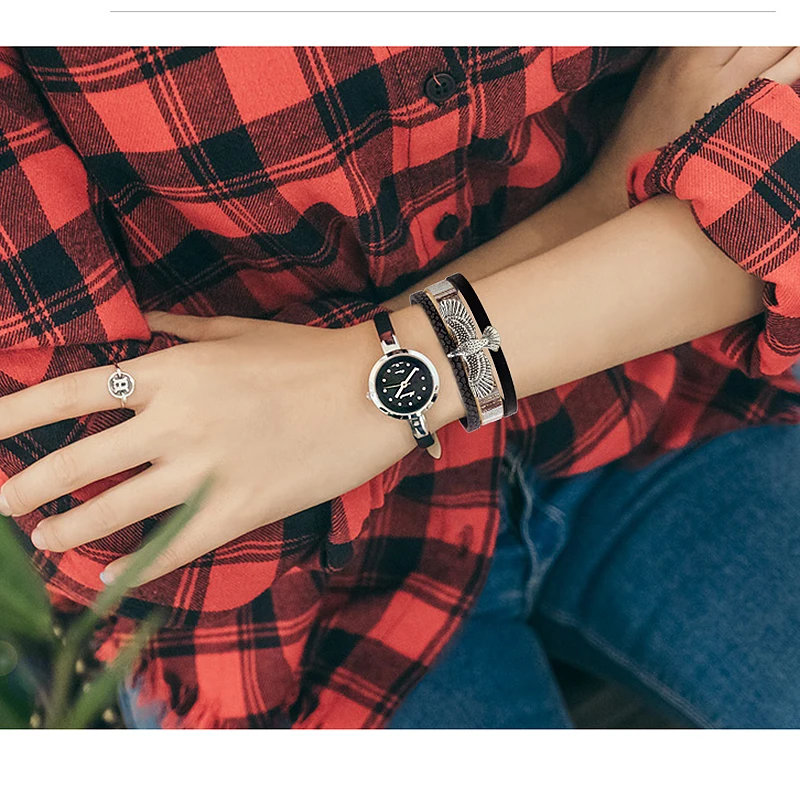 Кожаные браслеты унисекс в стиле панк из сплава с шармами орлом ретро модные