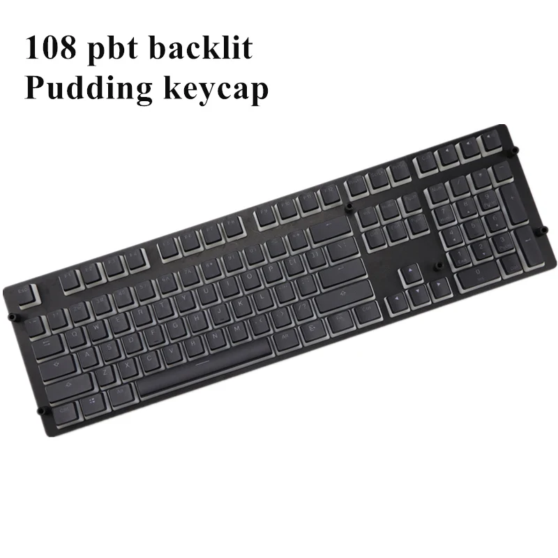 Механическая клавиатура с подсветкой полупрозрачная толстая PBT OEM Profile 108Key