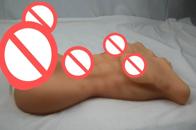 ML13 телесный цвет 3d мужской сексуальный торс кукла для женщин с большим