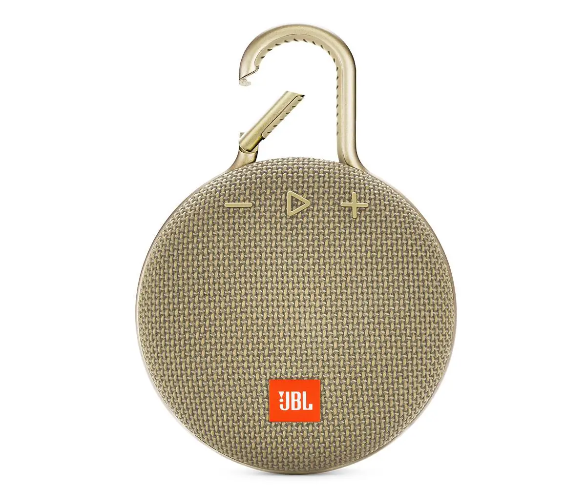 JBL клипса 3 пустыня динамик portãtil Вт RMS BLUETOOTH комаров встроенный Водонепроницаемый