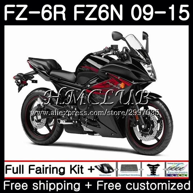 

Body Stock black For YAMAHA FZ6N FZ-6R 2009 2010 2011 2012 2013 2014 2015 22HC.19 FZ 6R FZ6 R FZ6R 09 10 11 12 13 14 15 Fairing