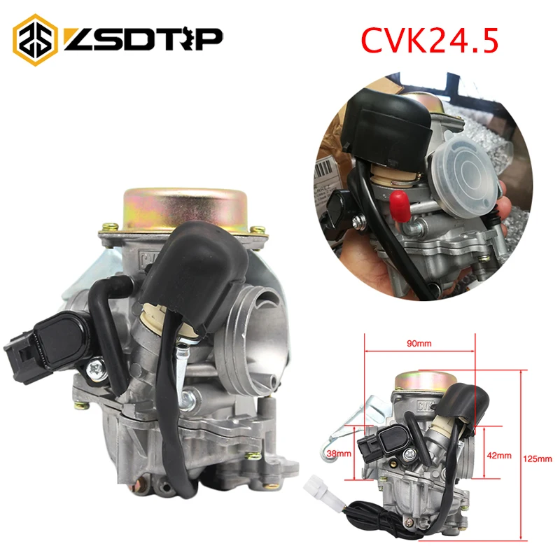 ZSDTRP 24 5 мм CVK24.5 модифицированный карбюратор для мотокросса электрический